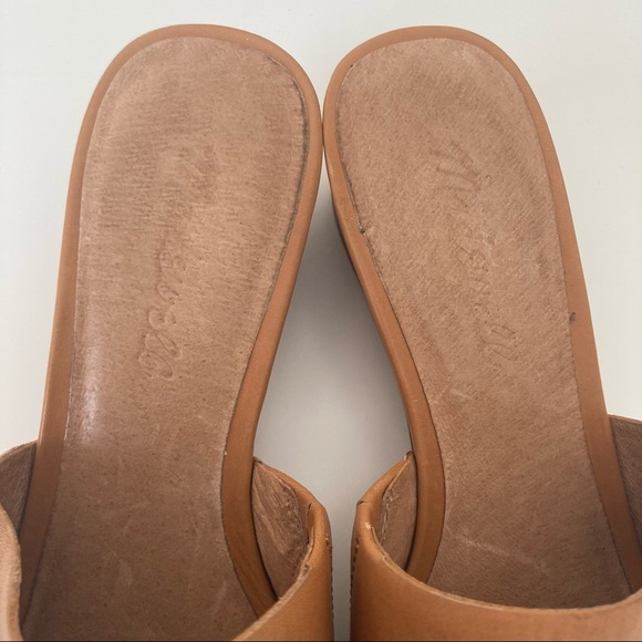 Madewell Tan Leather Sandals - Picture 8 of 9